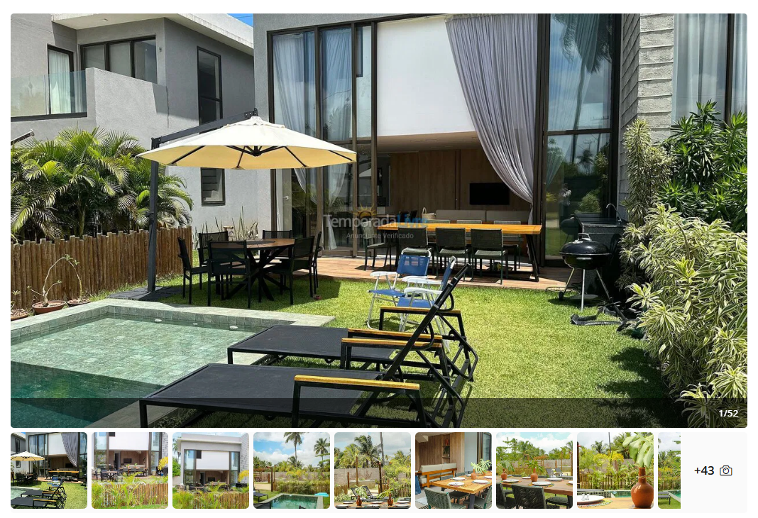 Top 10 Casas de Praia para Aluguel em São Miguel dos Milagres