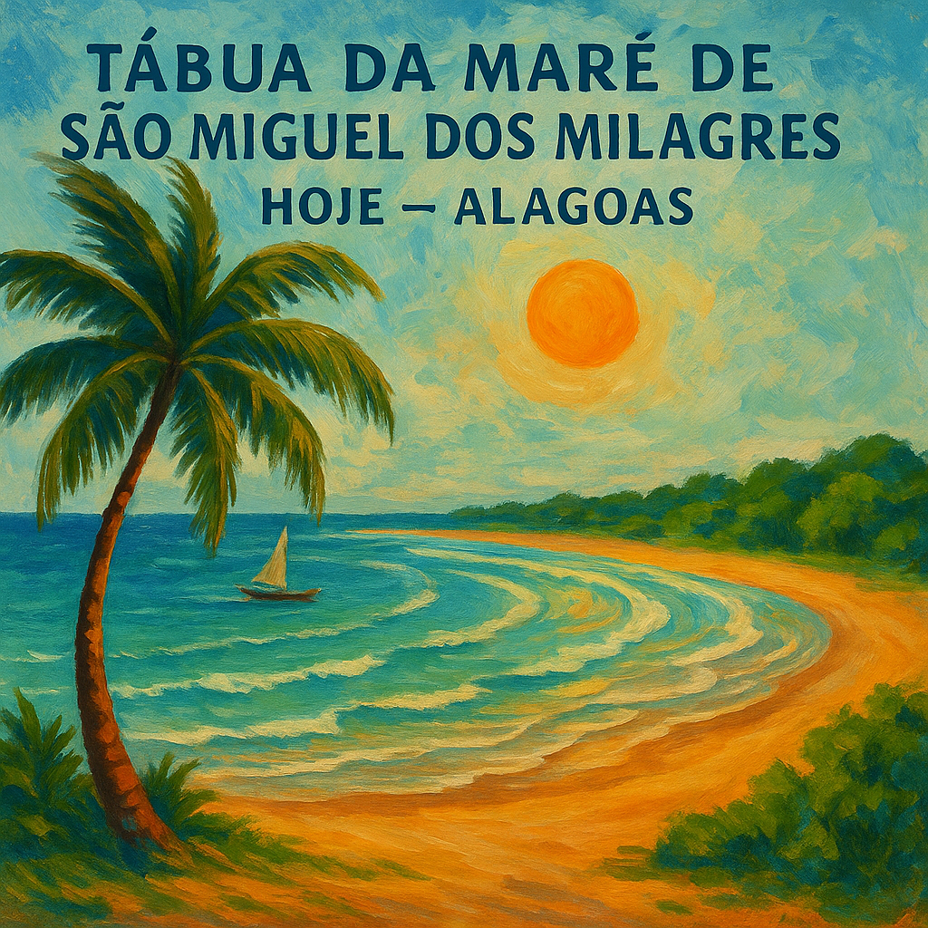 Tábua da Maré de São Miguel dos Milagres Hoje – Alagoas - Portal São Miguel dos Milagres - Alagoas